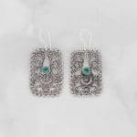 Green Quartz Earrings -EBA0011GQ/N342