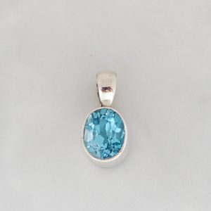 Blue Topaz Pendant -PBA0024BT/N336