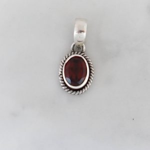 Garnet Pendant -PBA0036GRT/N89