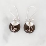 Smoky Quartz Earrings -EBA0017SMQ/N97