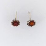 Garnet Earrings -EBA0016GRT/N216