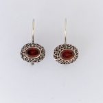 Garnet Earrings -EBA0027GRT/N234