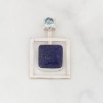 Lapis Lazuli Pendant - PBA0004LPS/N210