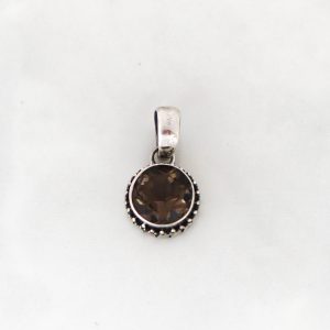 Smoky Quartz Pendant - PBA0020SMQ/N109