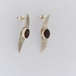 Garnet Earrings -EBA0095GRT/N156