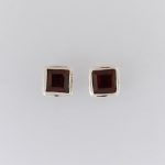 Garnet Earrings -EBA0096GRT/N67