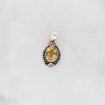 Citrine Pendant - PBA0029CTR/N99