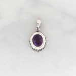 Amethyst  Pendant - PBA0016AMT/N135