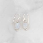 Moonstone Earrings - EBA0025MS/N214