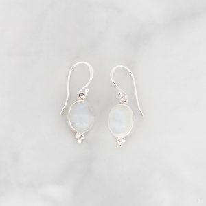 Moonstone Earrings - EBA0040MS/N102