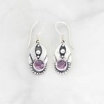Amethyst Earrings - EBA0002AMT/N205
