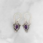 Amethyst Earrings - EBA0047AMT/N170
