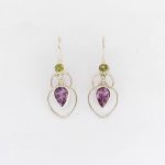 Amethyst Earrings - EBA0090AMT/N262