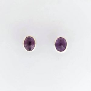 Amethyst Earrings - EBA0112AMT/N200