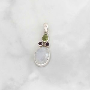 Moonstone Pendant - PBA0029MS/N203