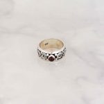 Garnet Ring - RBA0018GRT/N395