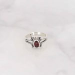 Garnet Ring - RBA0035GRT/N132