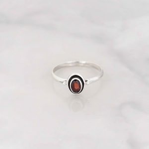 Garnet Ring - RBA0037GRT/N108