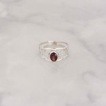 Garnet Ring - RBA0039GRT/N108