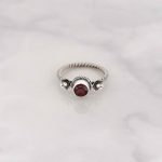 Garnet Ring - RBA0040GRT/N120