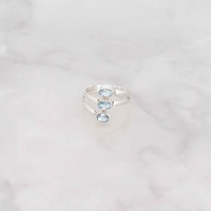 Blue Topaz Ring - RBA0021BT/N173