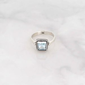 Blue Topaz Ring - RBA0024BT/N142