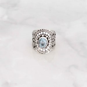 Blue Topaz Ring - RBA0025BT/N680