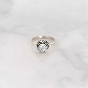 Blue Topaz Ring - RBA0028BT/N115