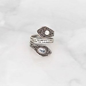 Blue Topaz Ring - RBA0029BT/N264