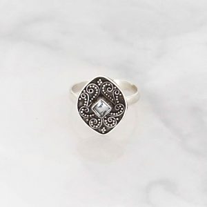 Blue Topaz Ring - RBA0030BT/N144