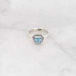 Blue Topaz Ring - RBA0044BT/N138