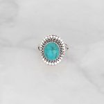 Turquoise Ring - RBA0020TQ/N211
