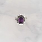 Amethyst Ring - RBA0029AMT/N208