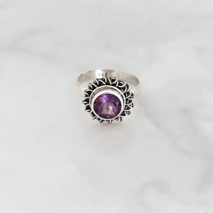 Amethyst Ring - RBA0046AMT/N250