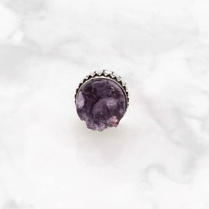 Amethyst Ring - RBA0050AMT/N480