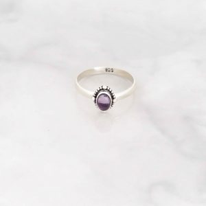 Amethyst Ring - RBA0054AMT/N90