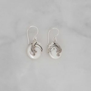 Pearl Earrings - EBA0010PL/N82