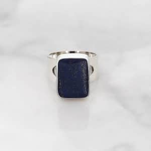 LAPIS LAZULI RING - RBA0016LPS/N518
