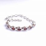 Garnet Bracelet - BRBA0078GRT/N450