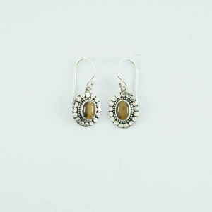 Tiger Eye Earrings - EBA0011TGR/N142