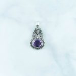 Amethyst Pendant - PBA0070AMT/N117
