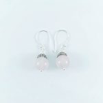 Rose Quartz Earrings - EBA0003RQ/N57