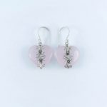 Rose Quartz Earrings - EBA0019RQ/N57