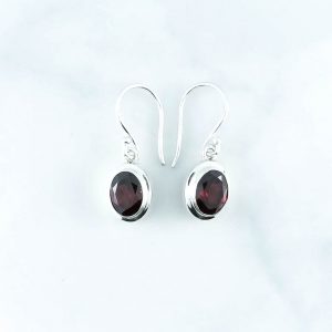 Garnet Earrings - EBA0135GRT/N220