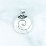 Mother of Pearl Pendant - PBA0024MOP/N85