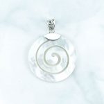 Mother of Pearl Pendant - PBA0025MOP/N85