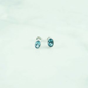 Blue Topaz Earring -EBA0066BT/N162