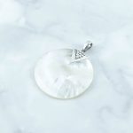 Mother of Pearl Pendant - PBA0063MOP/N110
