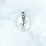 Mother of Pearl Pendant - PBA0114MOP/N105