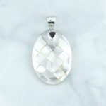 Mother of Pearl Pendant - PBA0262MOP/N125